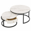 table-basse-ronde-en-marbre-avec-rangement-et-cadre-noir-lqoeo11607ga